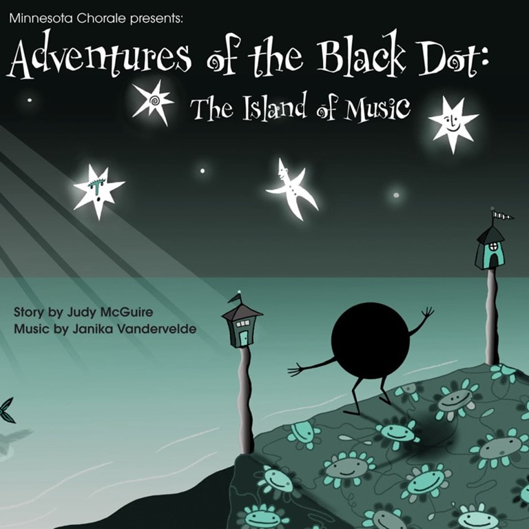 2003 - COVER - Adventures of the Black Dot - The Island of Music